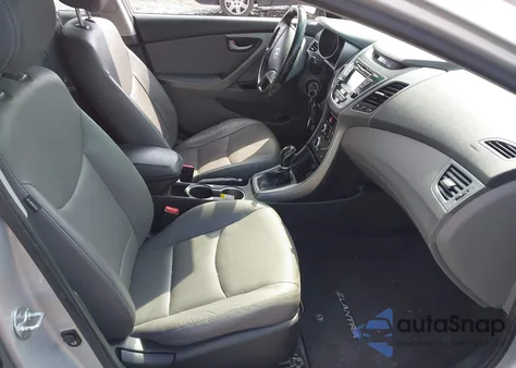 2014 Hyundai Elantra Limited from USA, damaged, VIN KMHDH4AE2EU038787